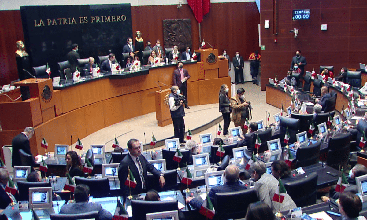 votación en el senado